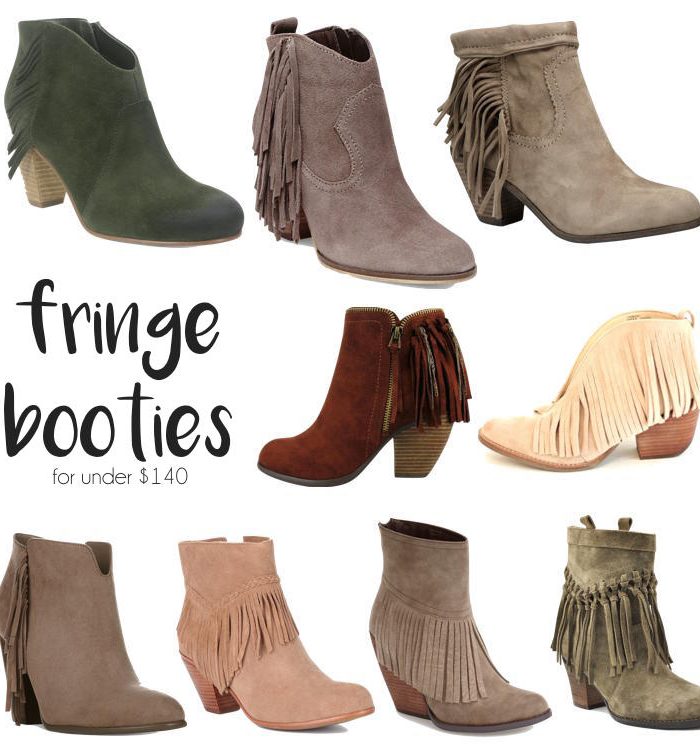 Fringe Booties for Fall
