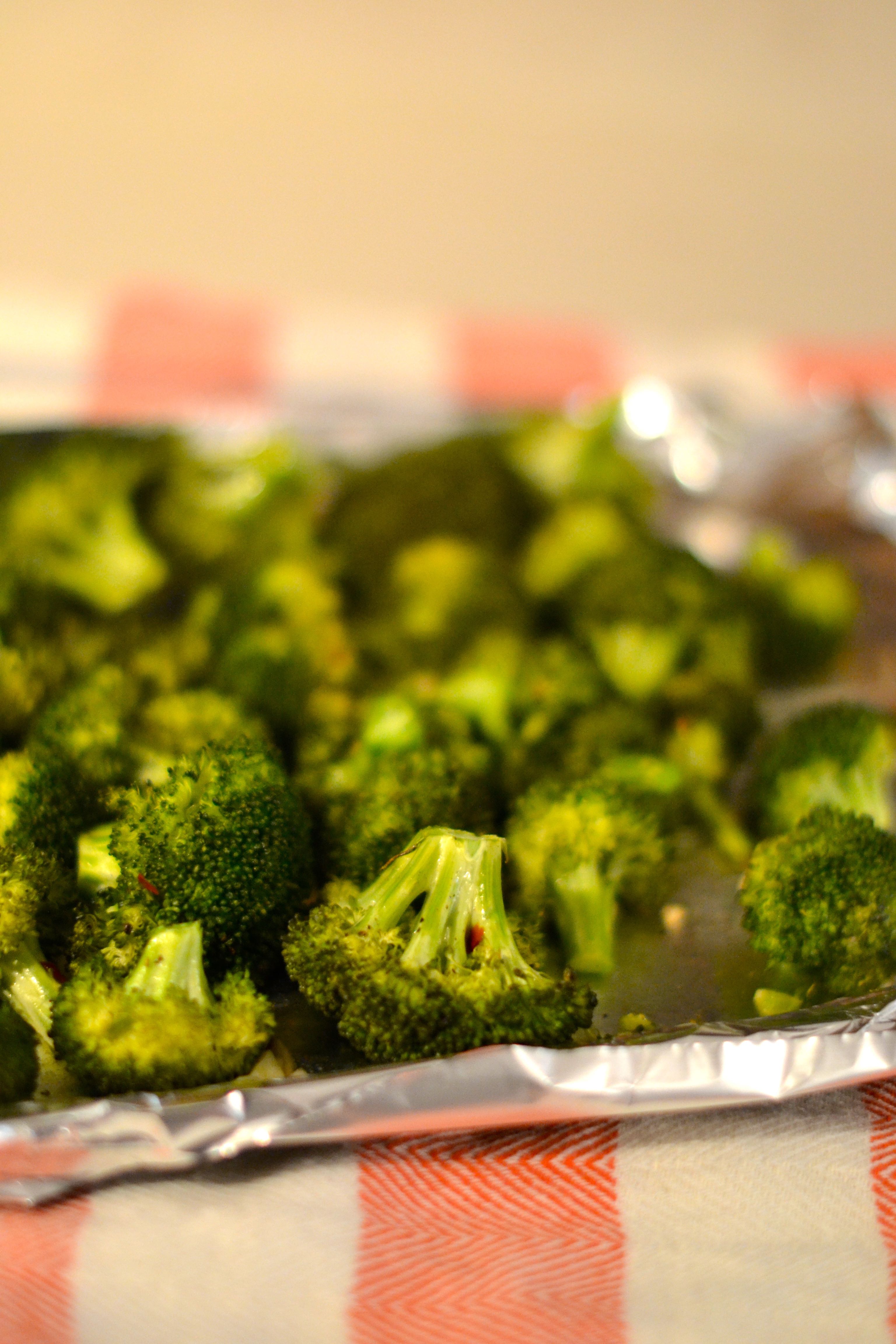 yummy roasted broccoli Lovely Lucky Life