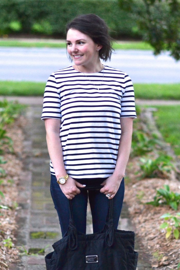 Striped Swing Top – Two Ways