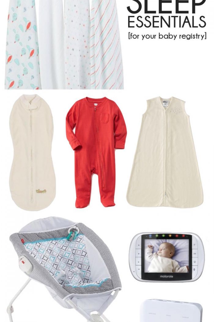 First Baby Registry Must Haves – Sleep Essentials for Baby