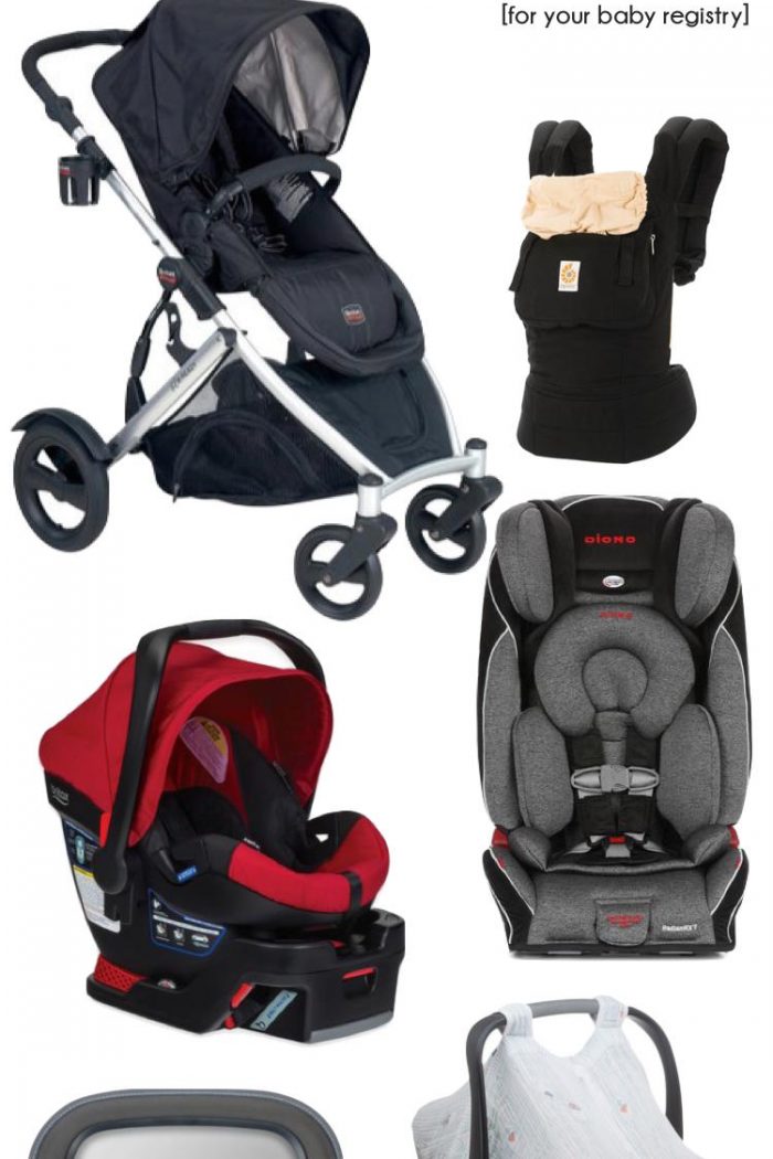 Baby Registry Must Haves – Baby Transportation Essentials