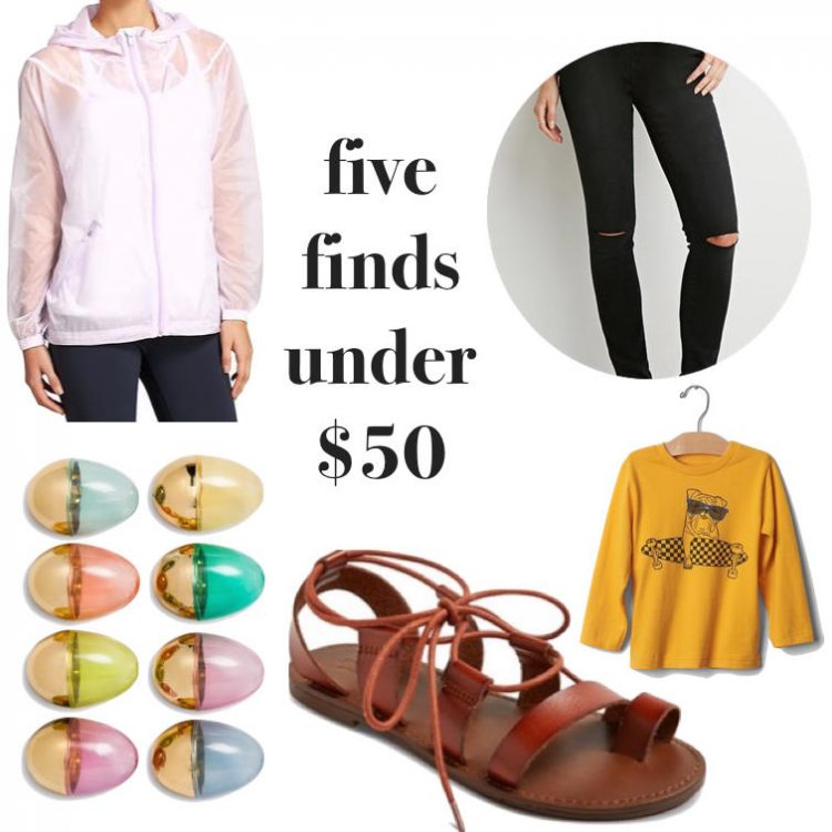 five finds under $50