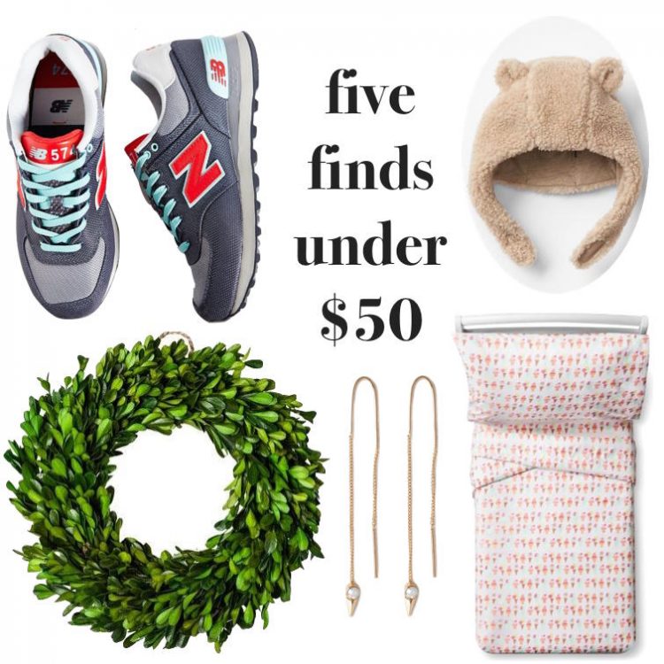 five finds under $50 // lovelyluckylife.com