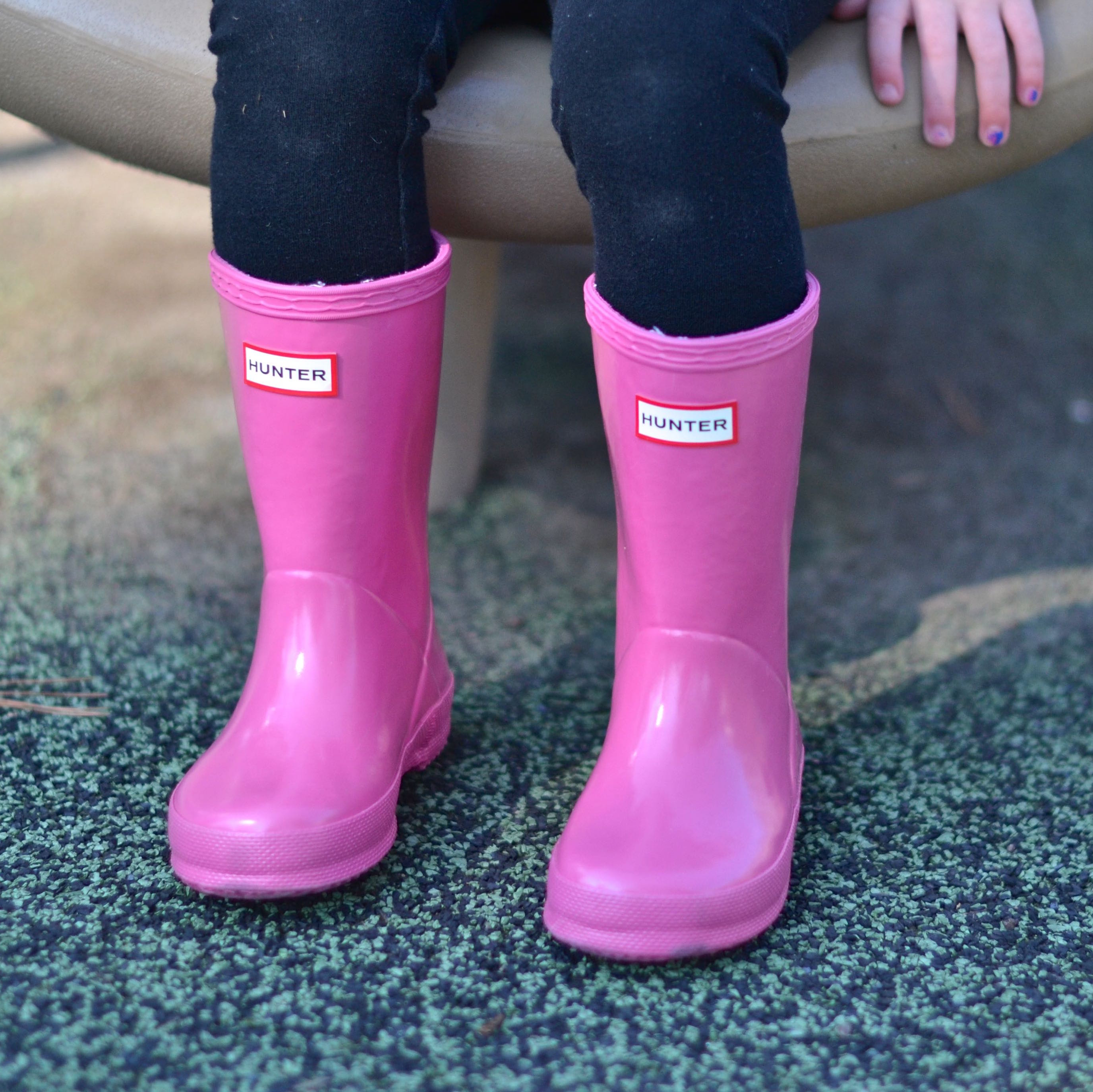 the cutest pink hunter boots for girls
