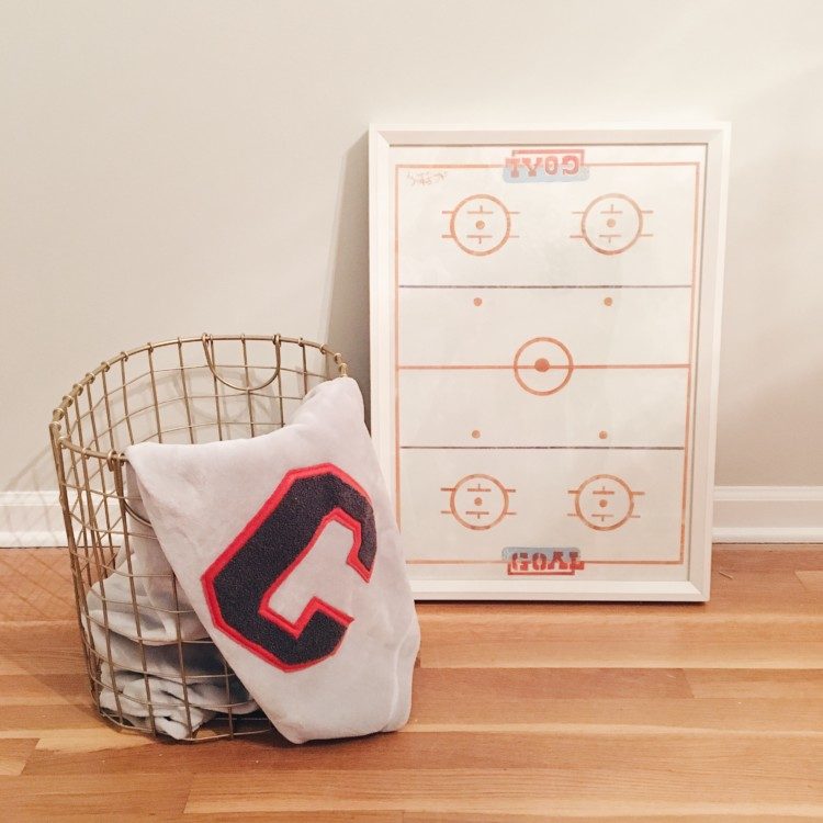 big boy room inspiration: varsity theme