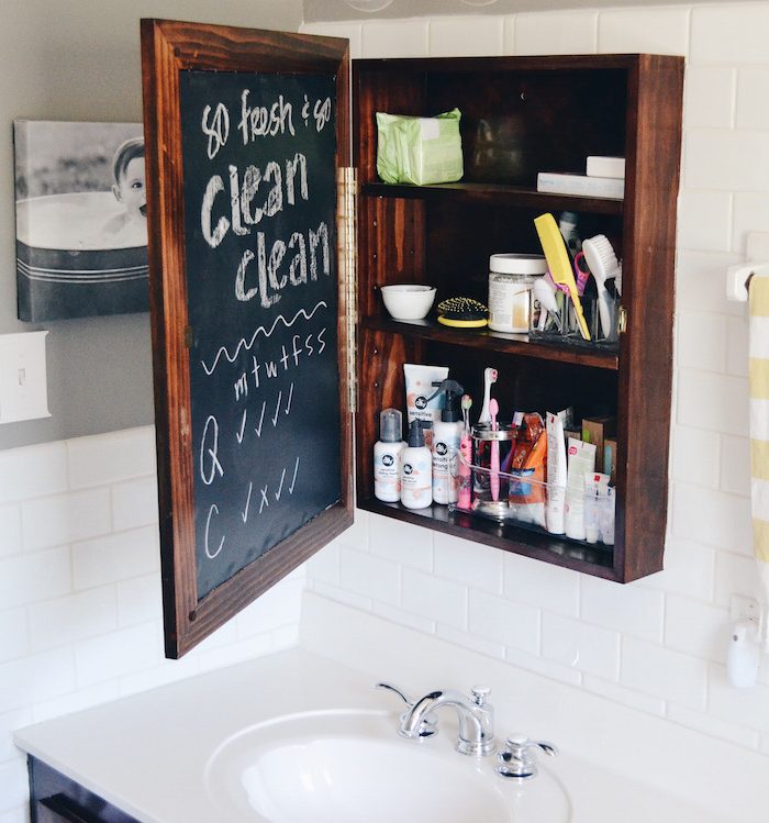 Easy Medicine Cabinet Makeover