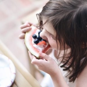 Fun and Easy Watermelon Pizza Bar