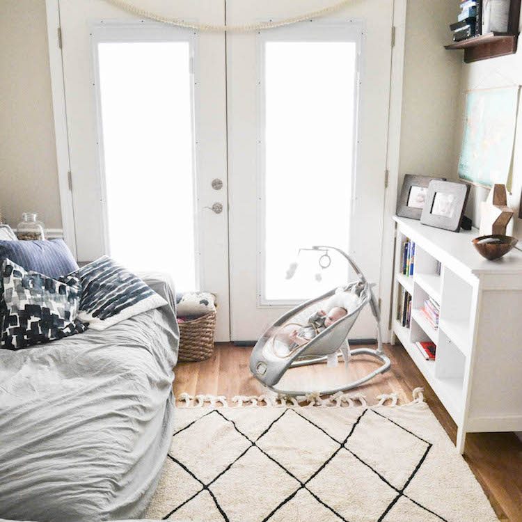 a shared playroom and den