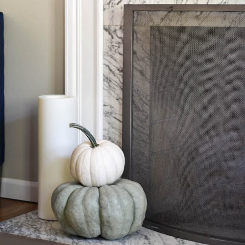 fall house tour of a typical family