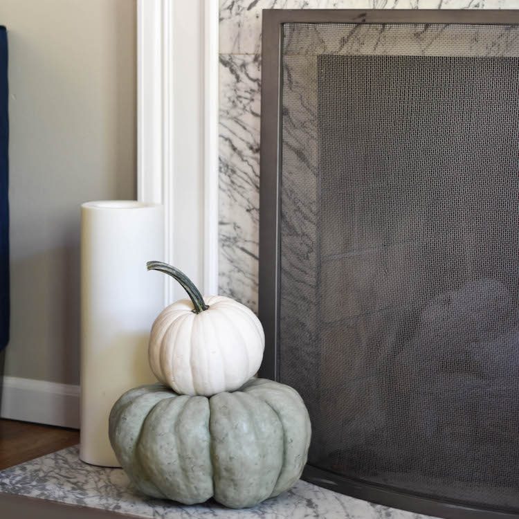 fall house tour of a typical family