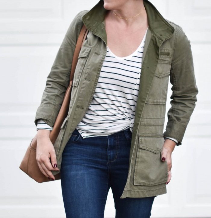 Momiform Must Have: Green Utility Jacket