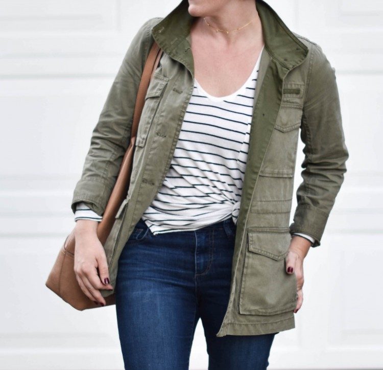 how to style a utility jacket