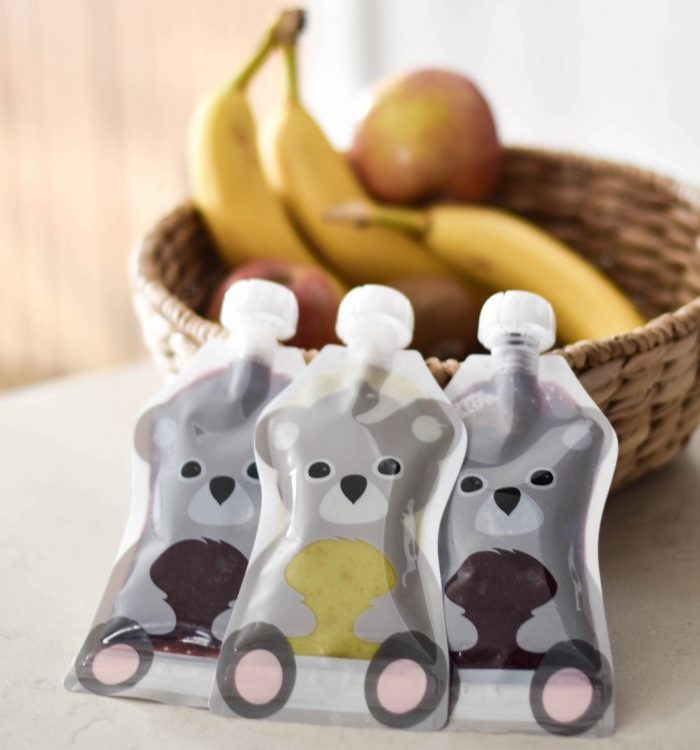 DIY Baby Food Pouches For On-The-Go Moms
