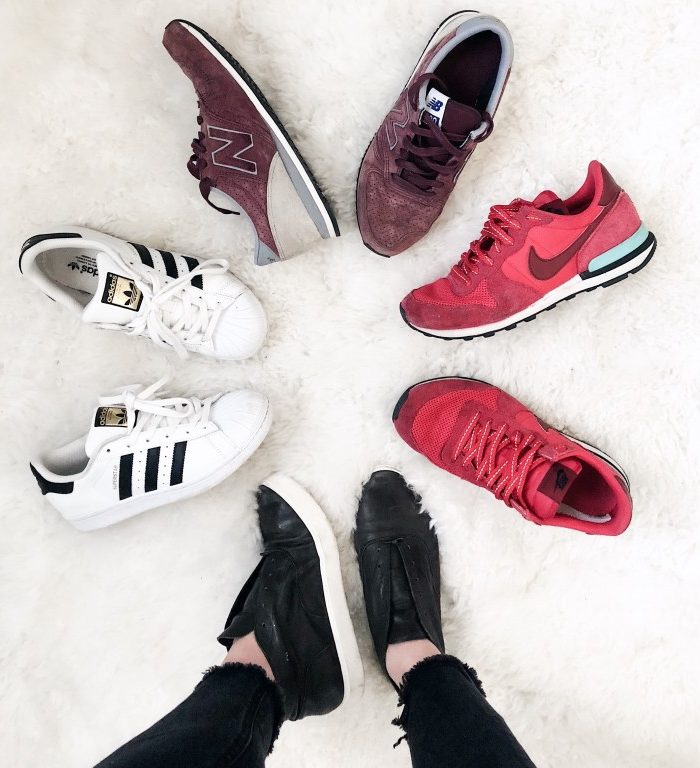 Mom Uniform Essential: Colorful Sneakers for Moms