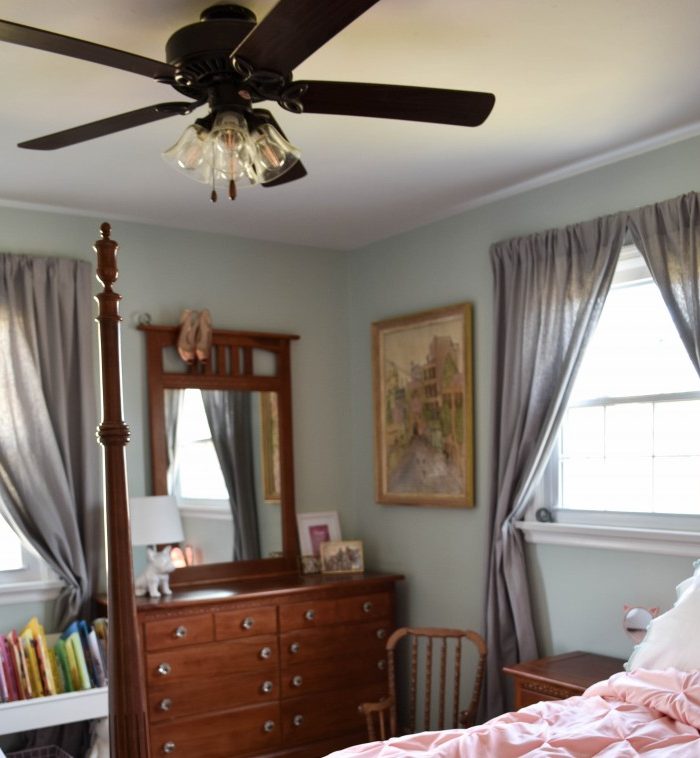 Easy $30 Ceiling Fan Makeover – No Handyman Required