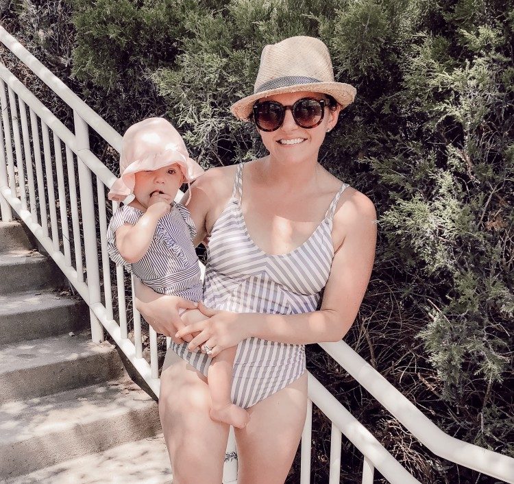 matching mommy & me swimsuits
