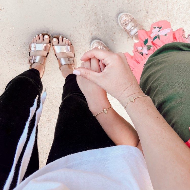 back to school friendship bracelets for mom and daughter