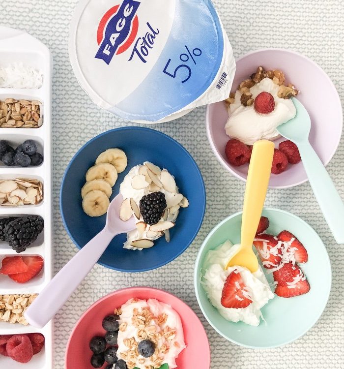 Easy DIY Yogurt Bar for Kids