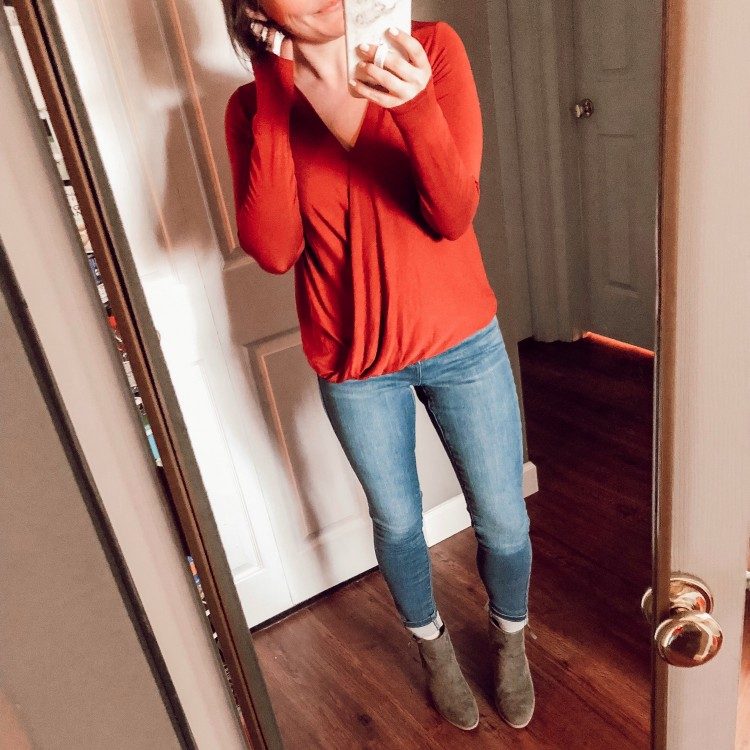 wrap front top and other target favorites