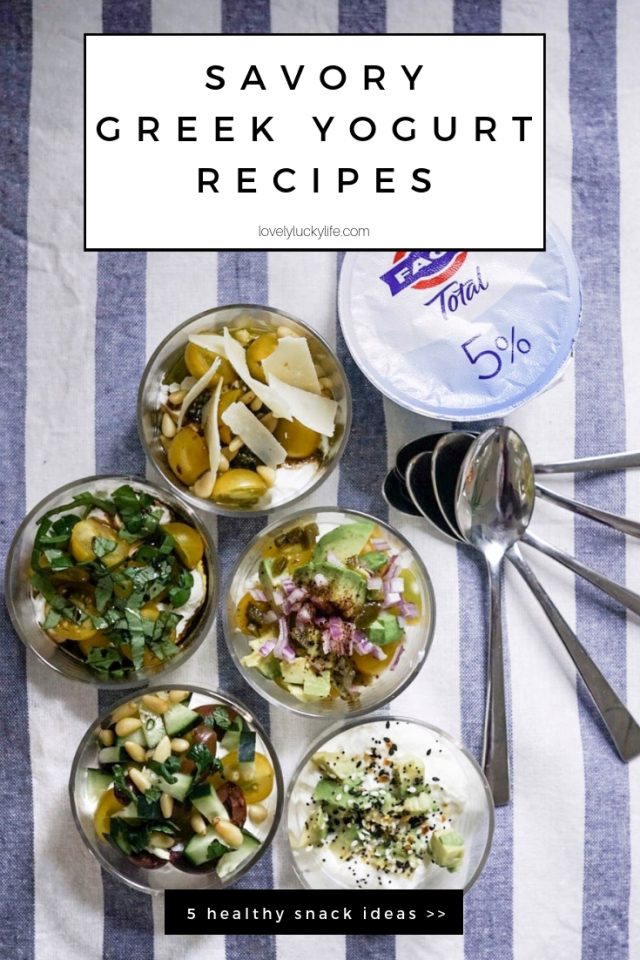 5 Healthy + Savory Greek Yogurt Recipes You Need To Try Lovely Lucky Life