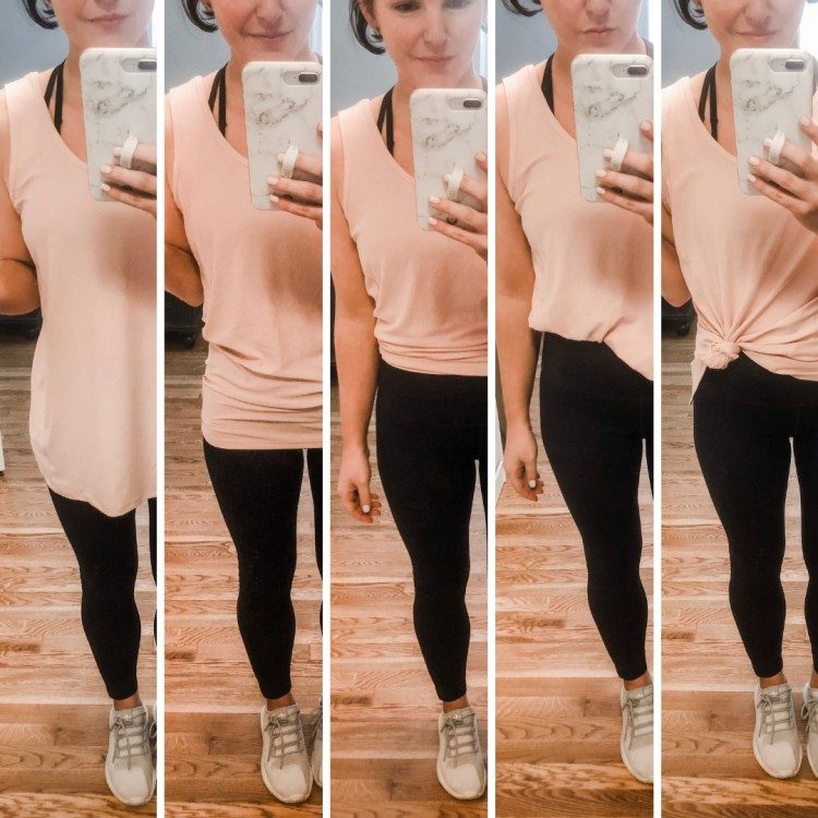 my new favorite workout tank from Old Navy - inexpensive, comfy and super versatile