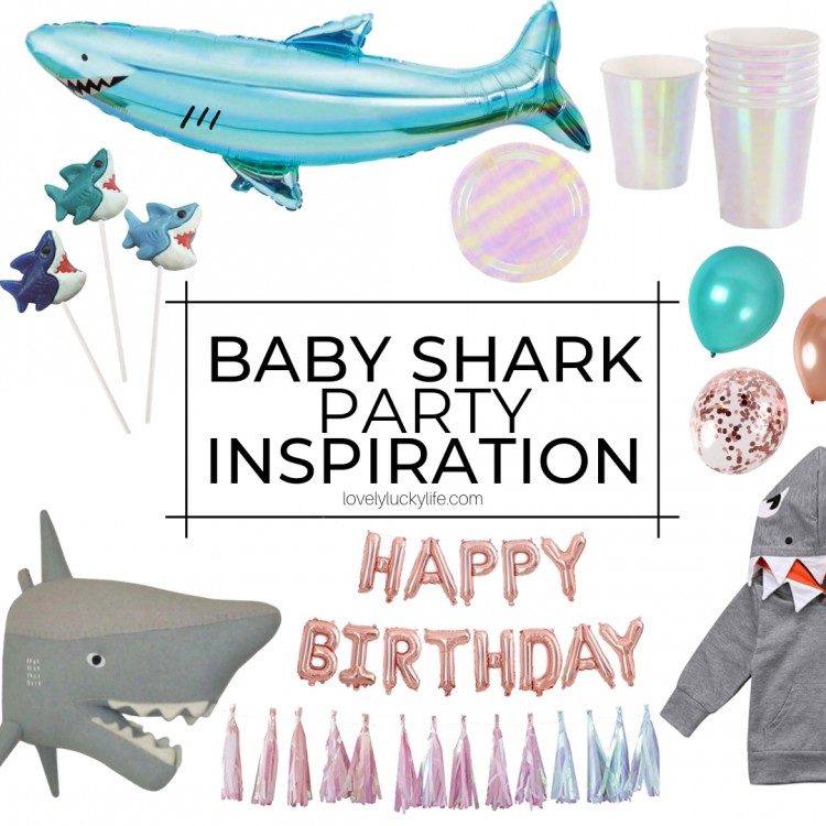 2nd birthday party ideas - baby shark! love it