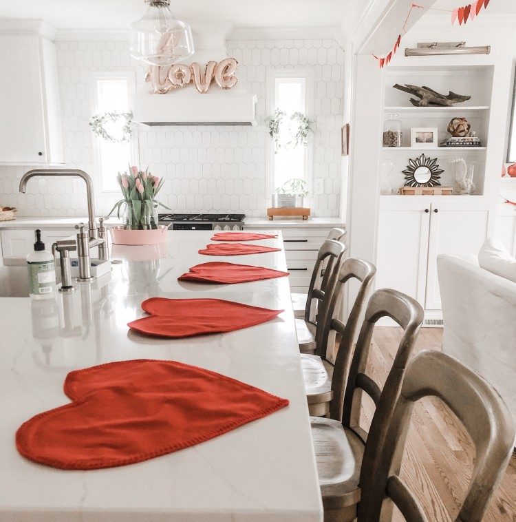 valentine's day kitchen