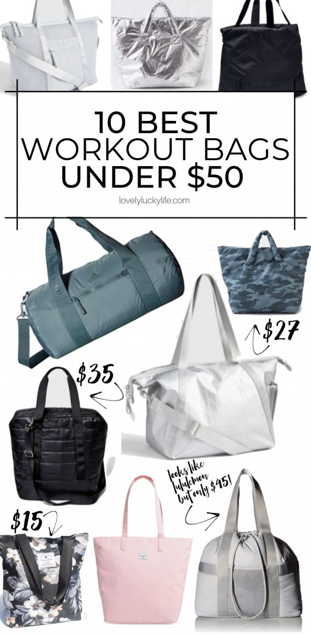 10 of the Best Workout Bags for Women Under 50 Lovely Lucky Life