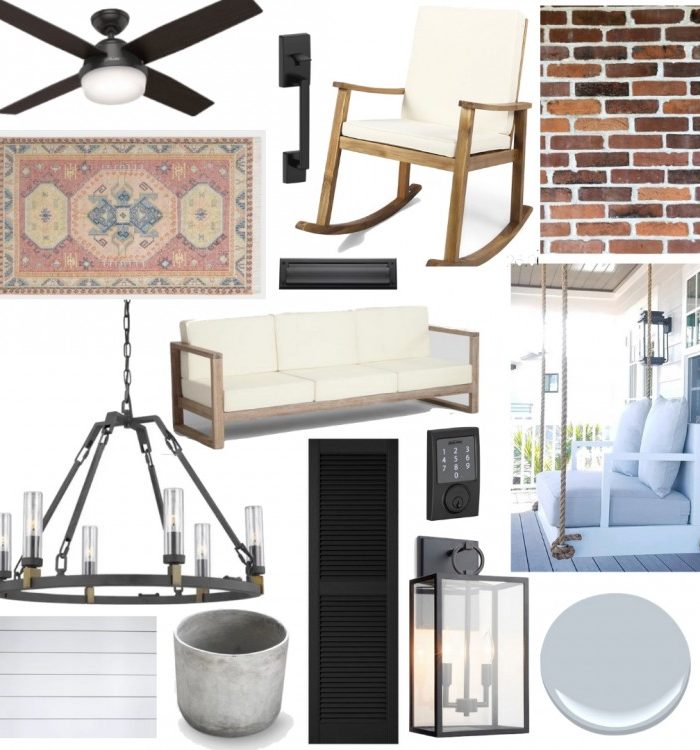 Spring Home Prep + Our Front Porch Moodboard