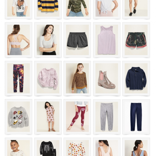 old navy fall finds for the whole family