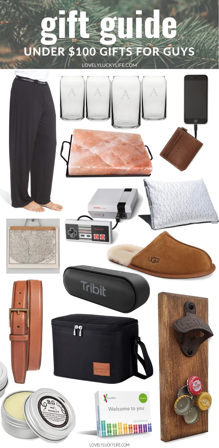men's gift guide for Christmas gifts for a guy who has everything