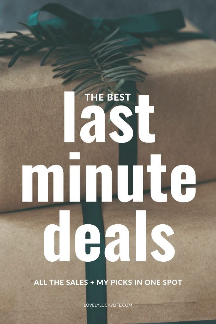 Last-Minute Holiday Steals & Deals