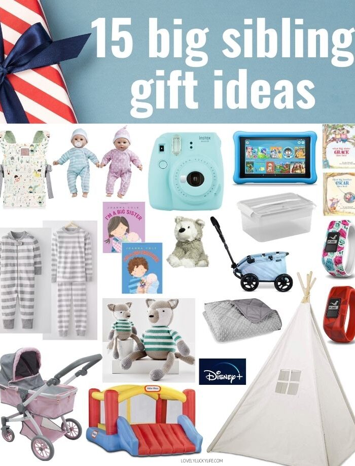 15 New Sibling Gift Ideas: Big Brother & Big Sister Gift Ideas from Baby