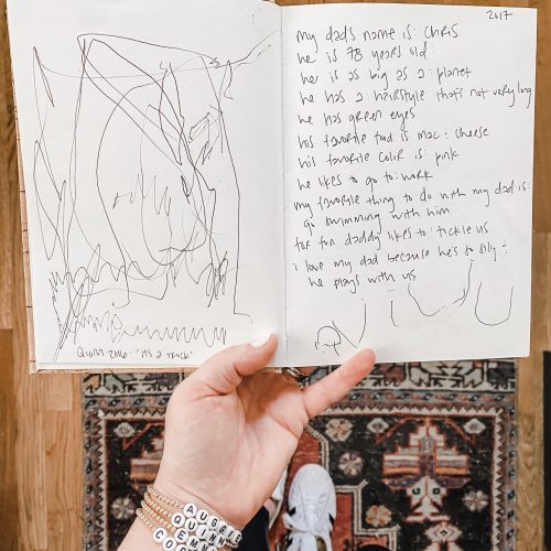 father's day card book idea