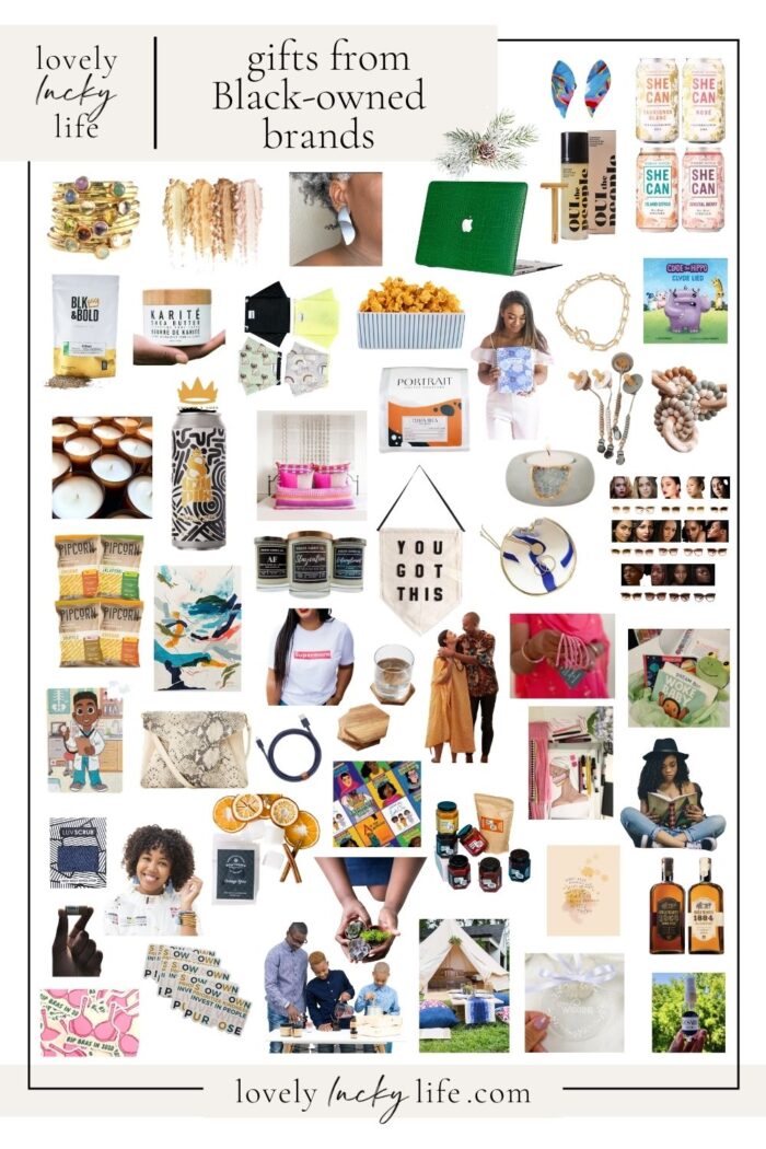 Black Brands + Small Shops Gift Guide