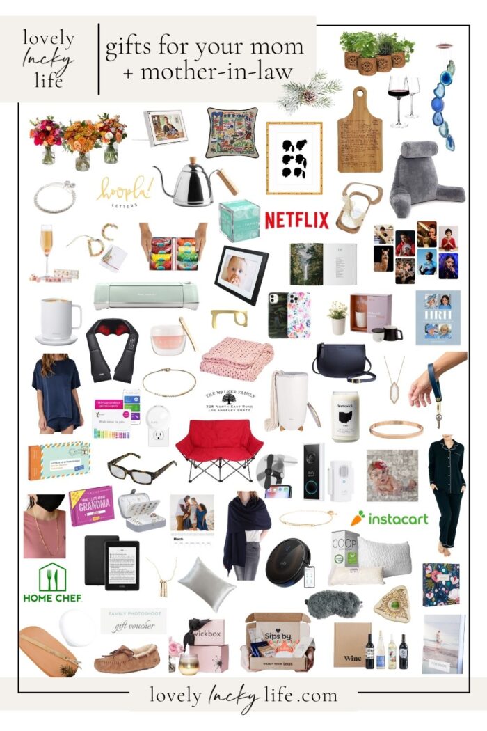 Gift Ideas for Mother-in-Law + Mom