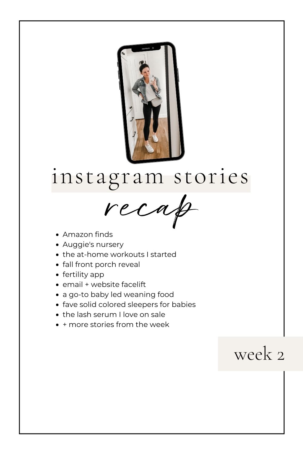 lovely lucky life instagram stories recap week 2