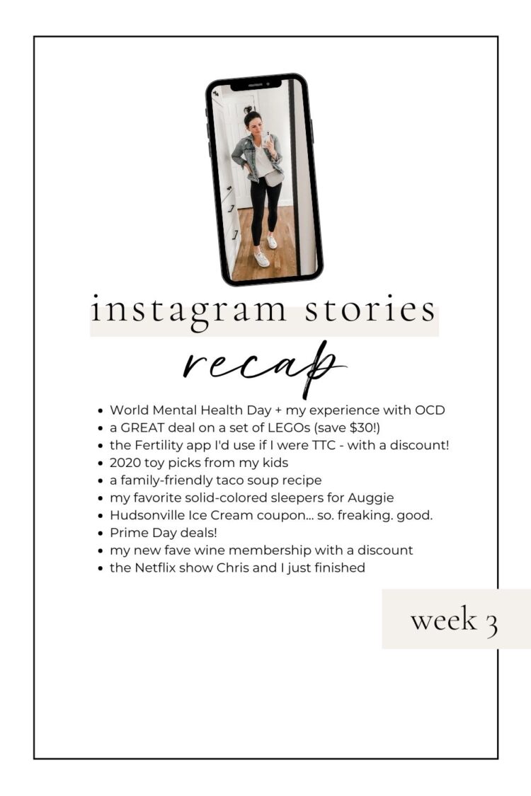 lovely lucky life instagram stories recap week 3