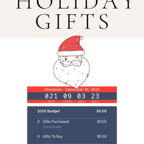 how to keep track of holiday gifts