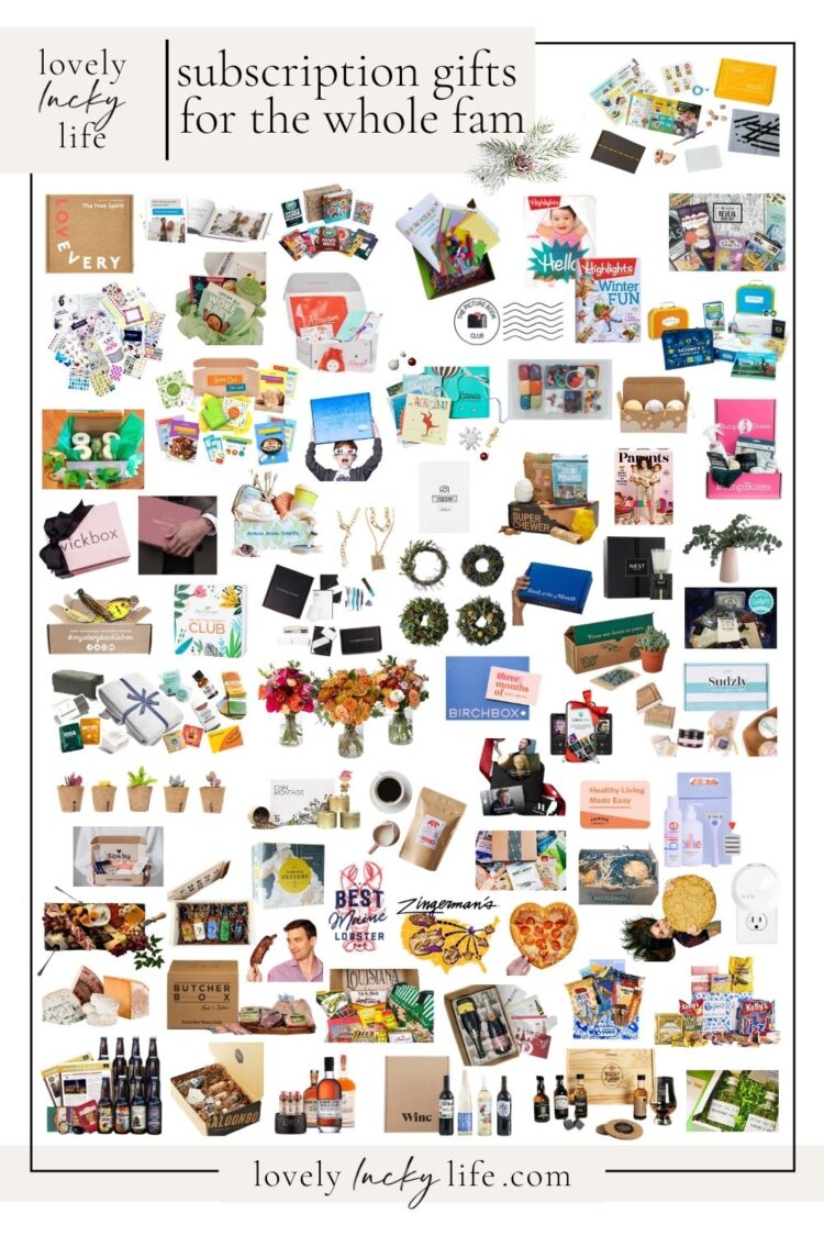 subscription Gift Guides