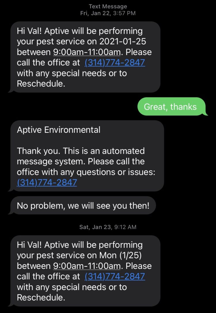 Why We Switched to Aptive Pest Control Lovely Lucky Life