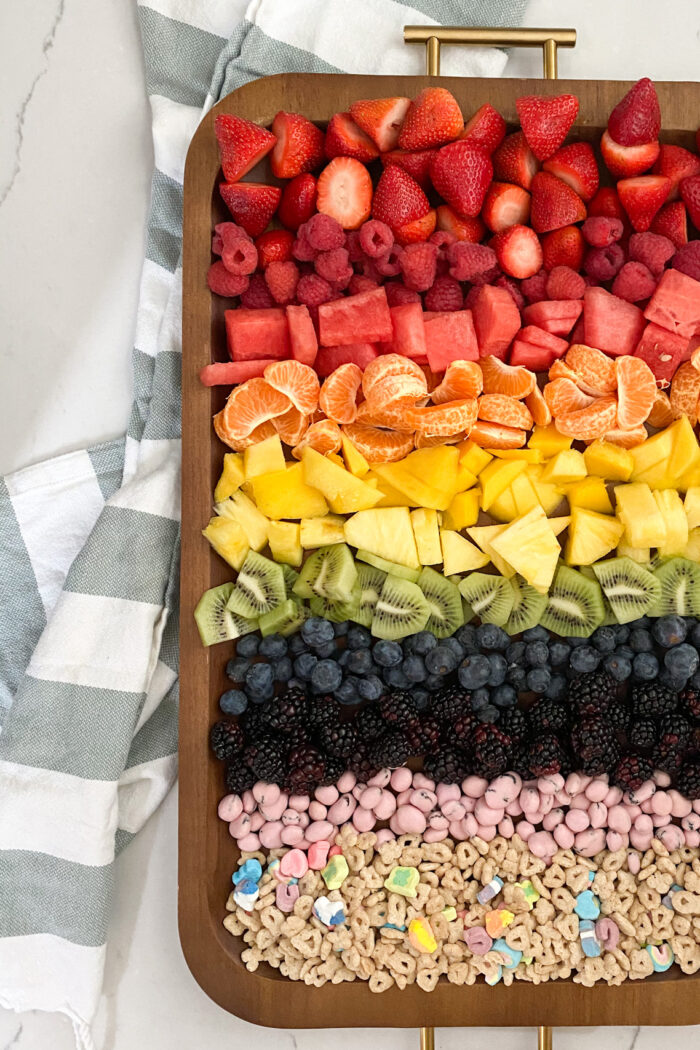 Rainbow St. Patrick’s Day Brunch Board