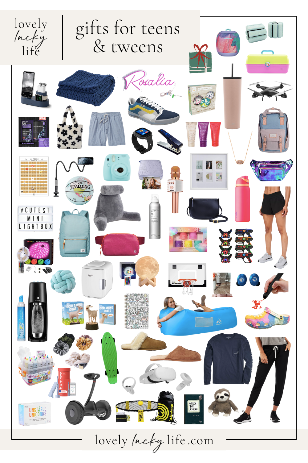 60+ Gift Ideas for Teens & Tweens - Lovely Lucky Life