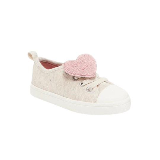 Old Navy Heart Patch Jersey Toddler Sneakers | Top Picks for Kids on LovelyLuckyLife.com