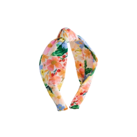 rifle paper co knotted headband | top picks for women on lovelyluckylife.com