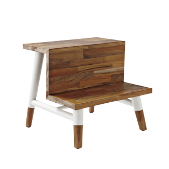 teak step stool | top picks for the home on lovelyluckylife.com