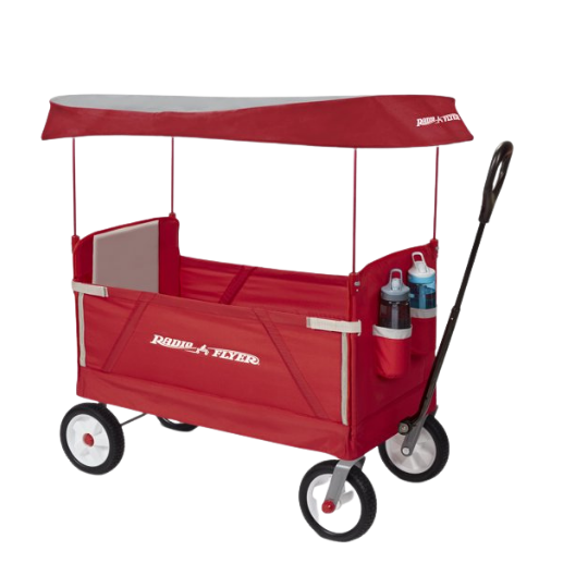 Radio Flyer Folding Kids Wagon with Canopy | top picks for kids this week on LovelyLuckyLife.com