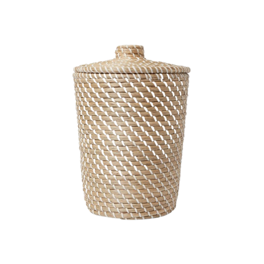 Threshold Woven Grass Wastebasket | top picks for the home this week on lovelyluckylife.com