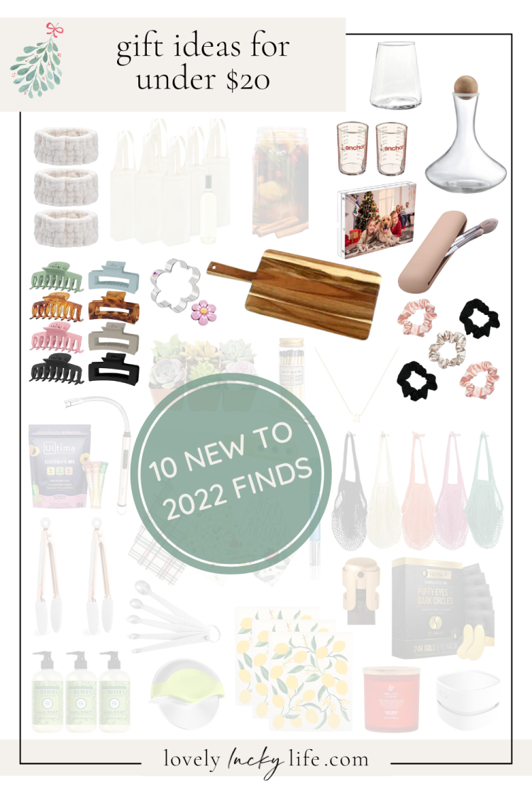 Gift Ideas for Under $20 in 2022 - Lovely Lucky Life