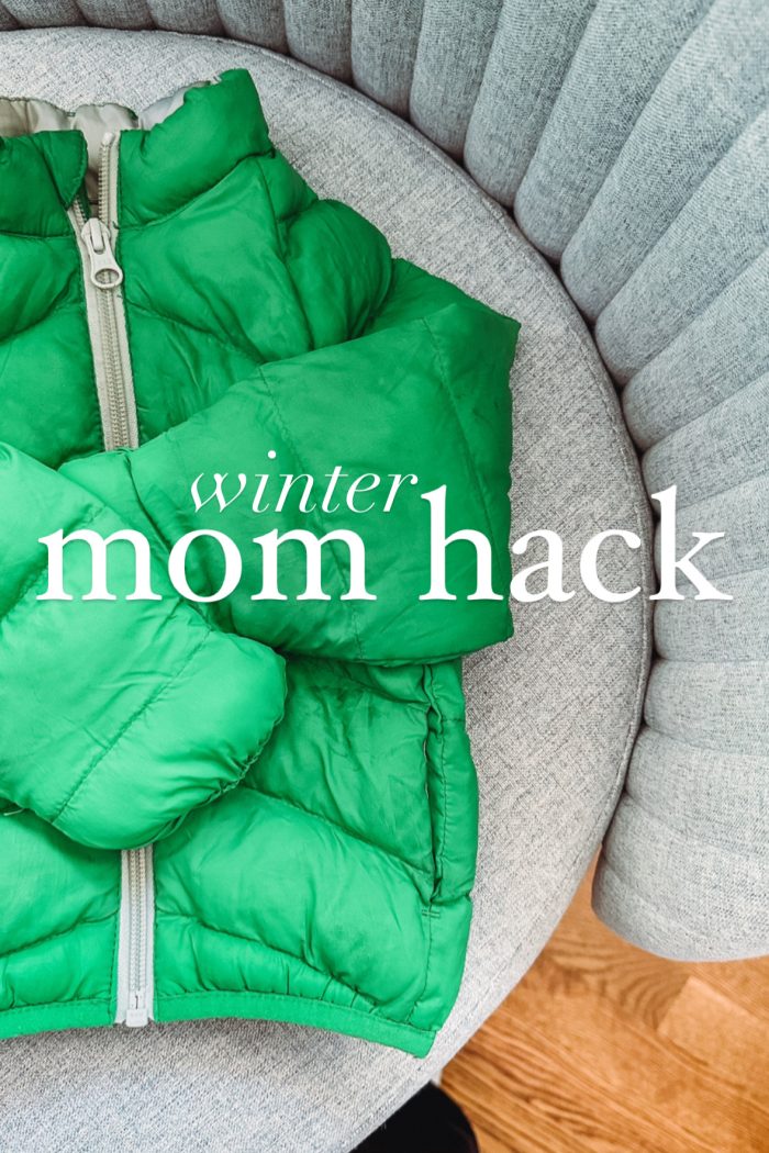 A Winter Mom Hack + Cute Coats for Kids